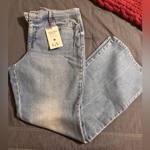 NWT Gloria Vanderbilt Light Blue Amanda Bootcut Jeans Size 12S